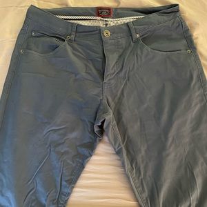 Untuckit light blue Relaxed fit 5 pocket pants